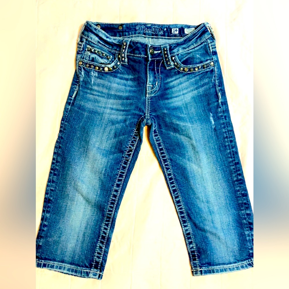 Miss Me little girl capris